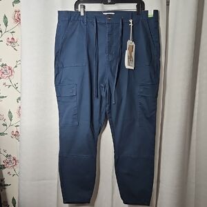 Navy Cargo Pants